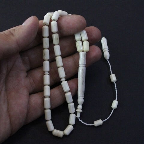 Deve Kemiği Tespih Kapsül Kesim 5,5*10 (mm)