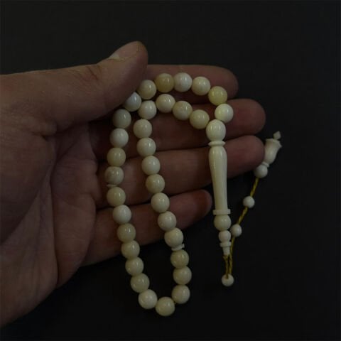 Deve Kemiği Tespih Küre Kesim 7,5 (mm)