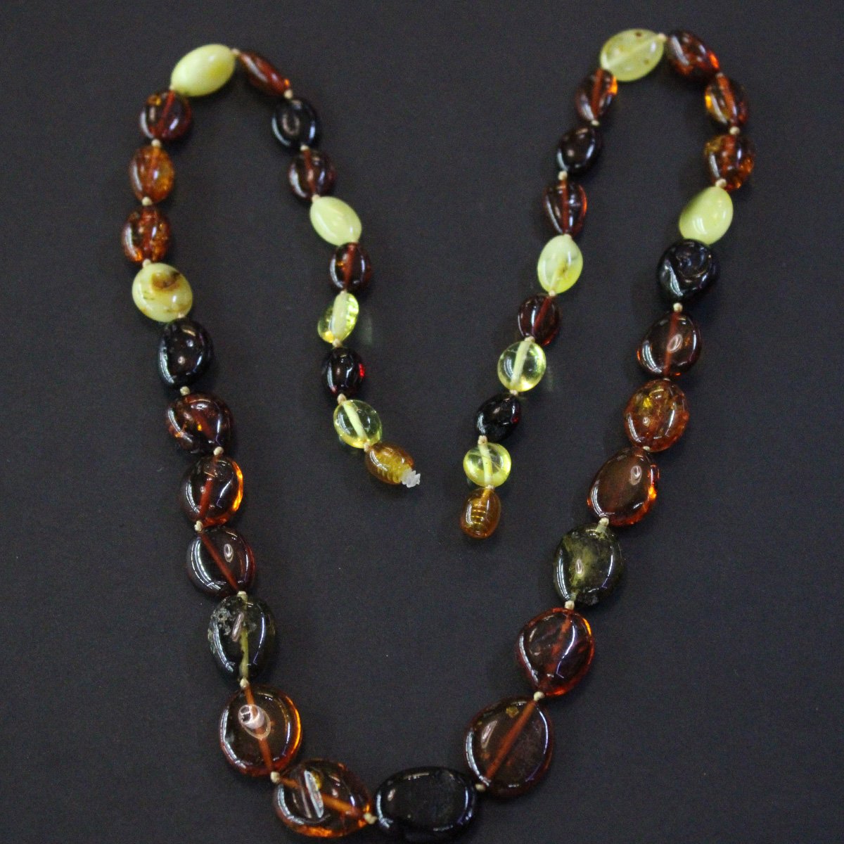 Kaliningrad Damla Kehribar Karma Yetişkin Kolye 19 (gr)