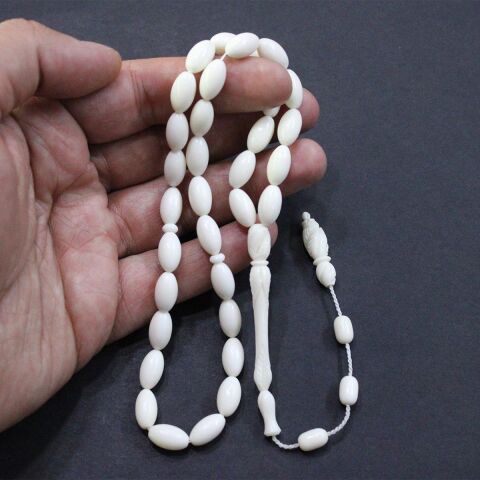 Deve Kemiği Tespih Küre Kesim 7*12 (mm)