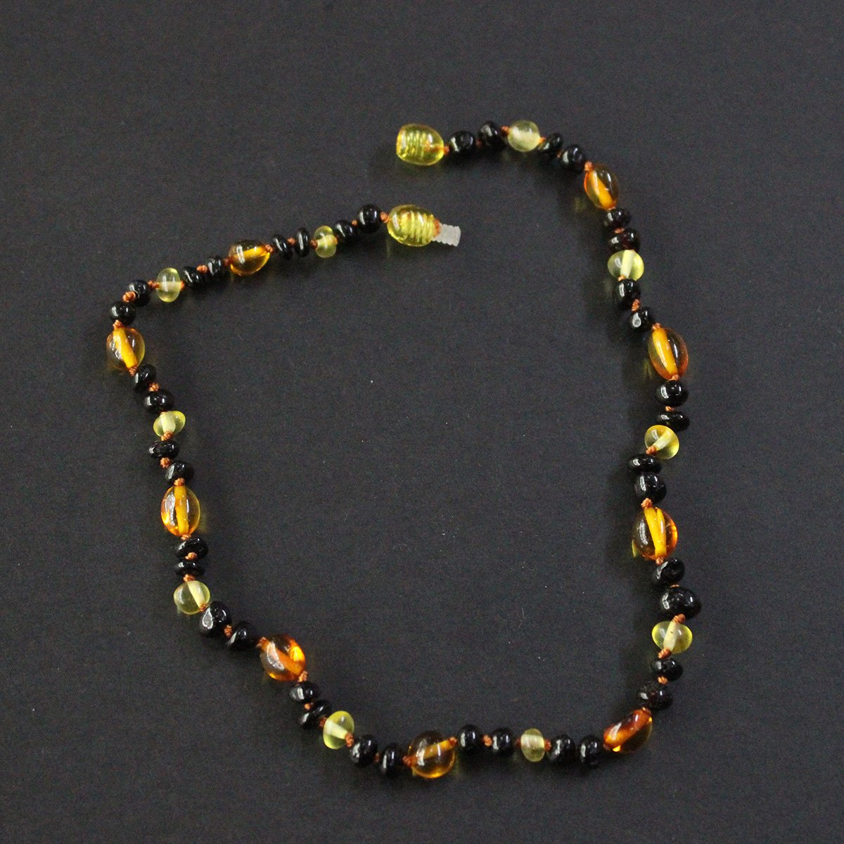 Damla Kehribar Karma Çocuk Kolye 5,5 (gr)