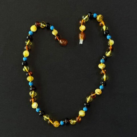 Kaliningrad Damla Kehribar Çocuk Kolye 6,5 (gr)