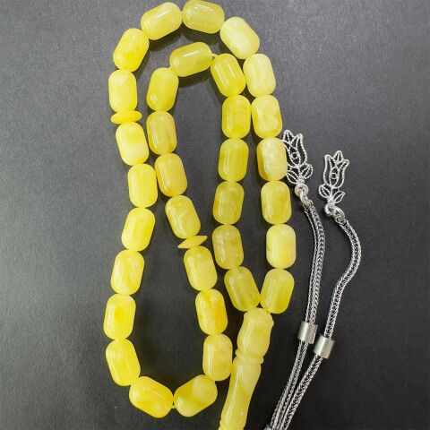 Kaliningrad Damla Kehribar Kapsül Tespih 5,7*7,7 (mm)