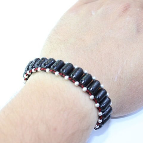 Oltu Taşı Kapsül Bileklik