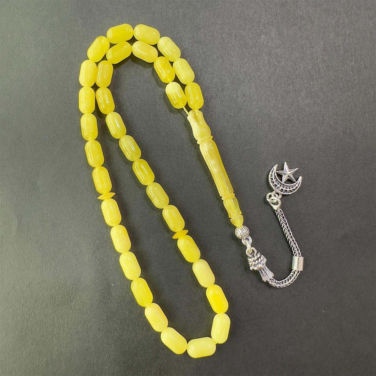 Kaliningrad Damla Kehribar Kapsül Tespih 5*8,5 (mm)