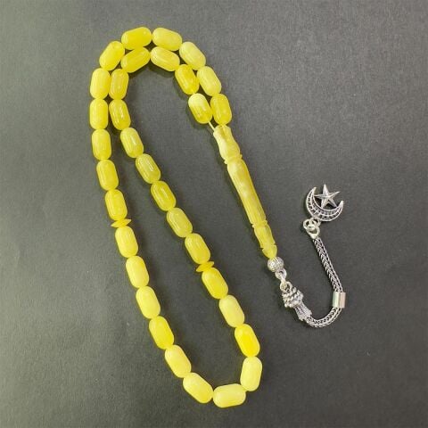 Kaliningrad Damla Kehribar Kapsül Tespih 5*8,5 (mm)