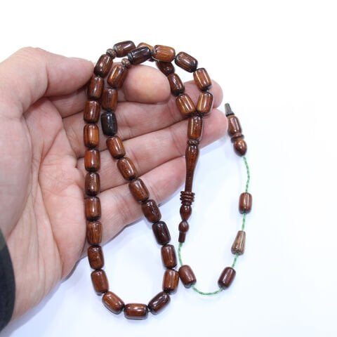 Yerli Atölye İşçiliği Kapsül Yılan Ağacı Tespih 7*11 (mm)