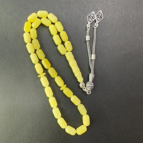 Kaliningrad Damla Kehribar Kapsül Tespih 5*8.5 (mm)