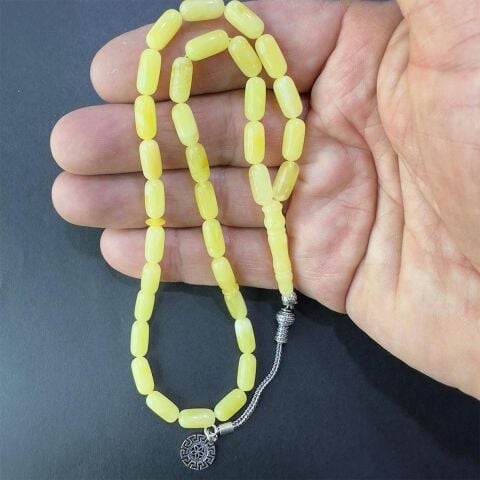 Kaliningrad Damla Kehribar Kapsül Tespih 5*10,5 (mm)