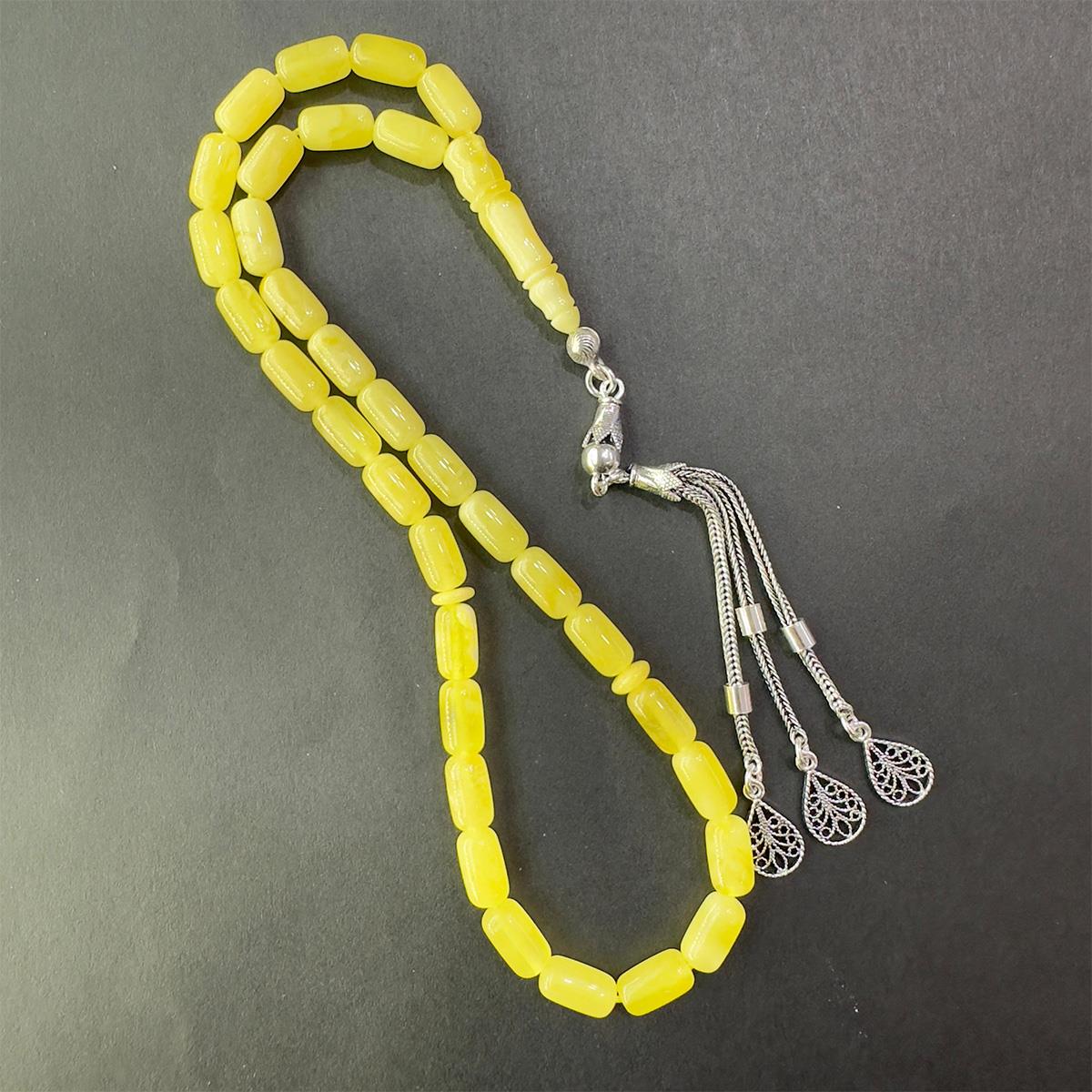 Kaliningrad Damla Kehribar Kapsül Tespih 5.5*10 (mm)