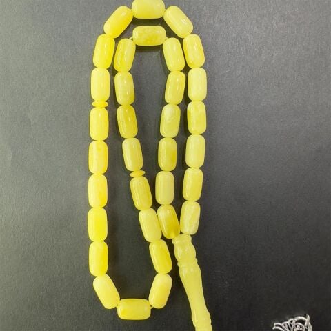 Kaliningrad Damla Kehribar Kapsül Tespih 6*10,5 (mm)