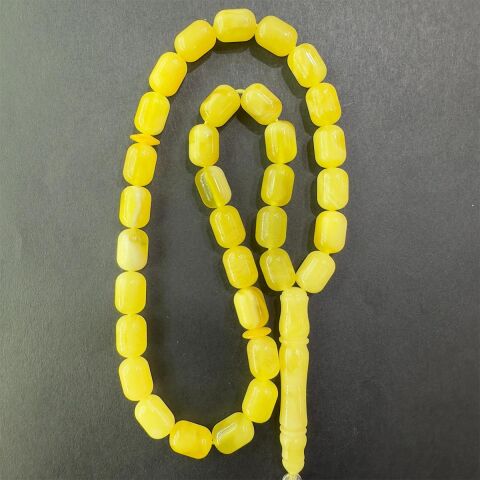 Kaliningrad Damla Kehribar Kapsül Model Tespih 6*9 (mm)