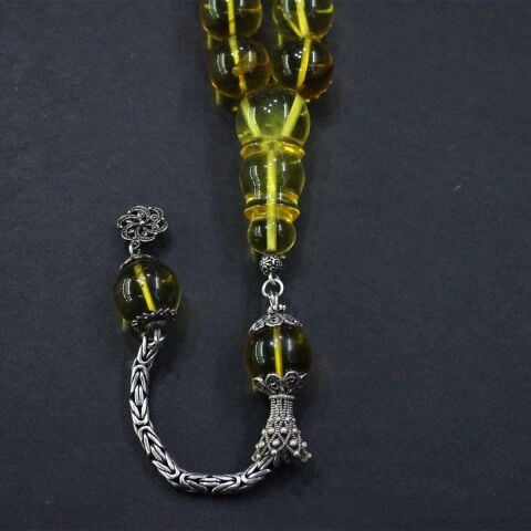 Fosilli Kaliningrad Damla Kehribar Tespih 16 (mm)