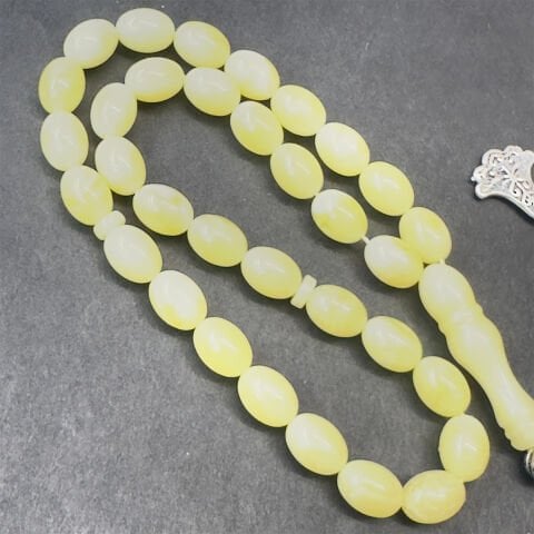 Kaliningrad Damla Kehribar Badem Tespih 6*8 (mm)