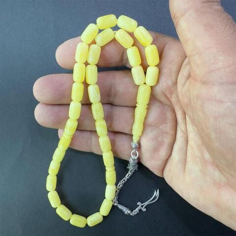 Kaliningrad Damla Kehribar Kapsül Model Tespih 6,5*10,5 (mm)