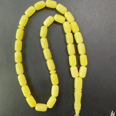 Kaliningrad Damla Kehribar Kapsül Model Tespih 6,5*10,5 (mm)