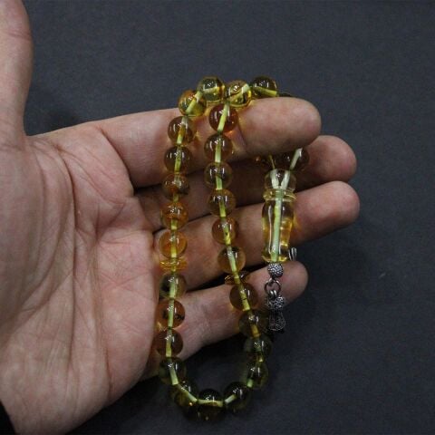 Haşere Fosilli Kaliningrad Damla Kehribar 9 (mm)