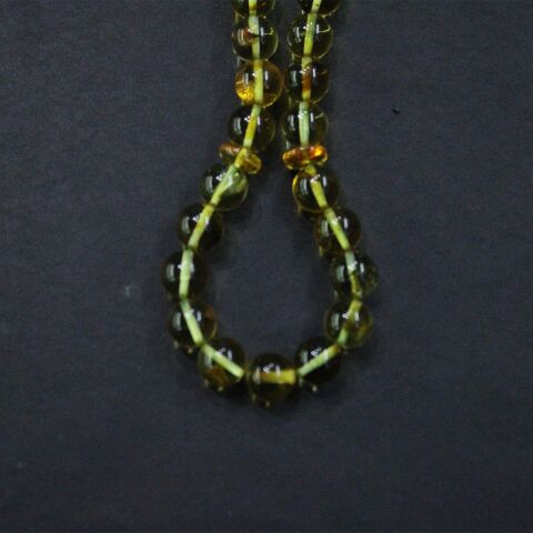 Haşere Fosilli Kaliningrad Damla Kehribar 9 (mm)