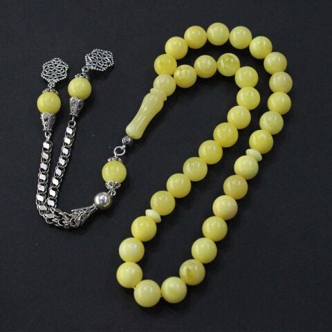 Kaliningrad Damla Kehibar Tespih Küre Kesim 11 (mm)