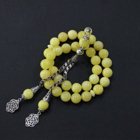 Kaliningrad Damla Kehibar Tespih Küre Kesim 11 (mm)