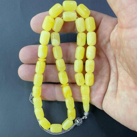 Kaliningrad Damla Kehribar Kapsül Model Tespih 8*12 (mm)