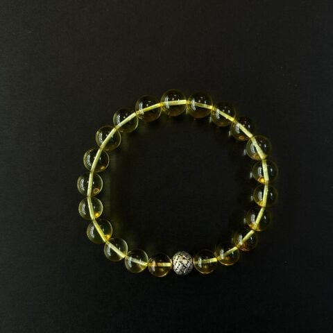 Şeffaf Kaliningrad Damla Kehribar Bileklik 9,5 (gr)