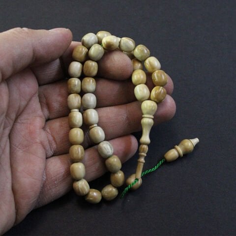 Yerli Atölye İşçiliği Saray Kukası Tespih 7,5*8,5 (mm)