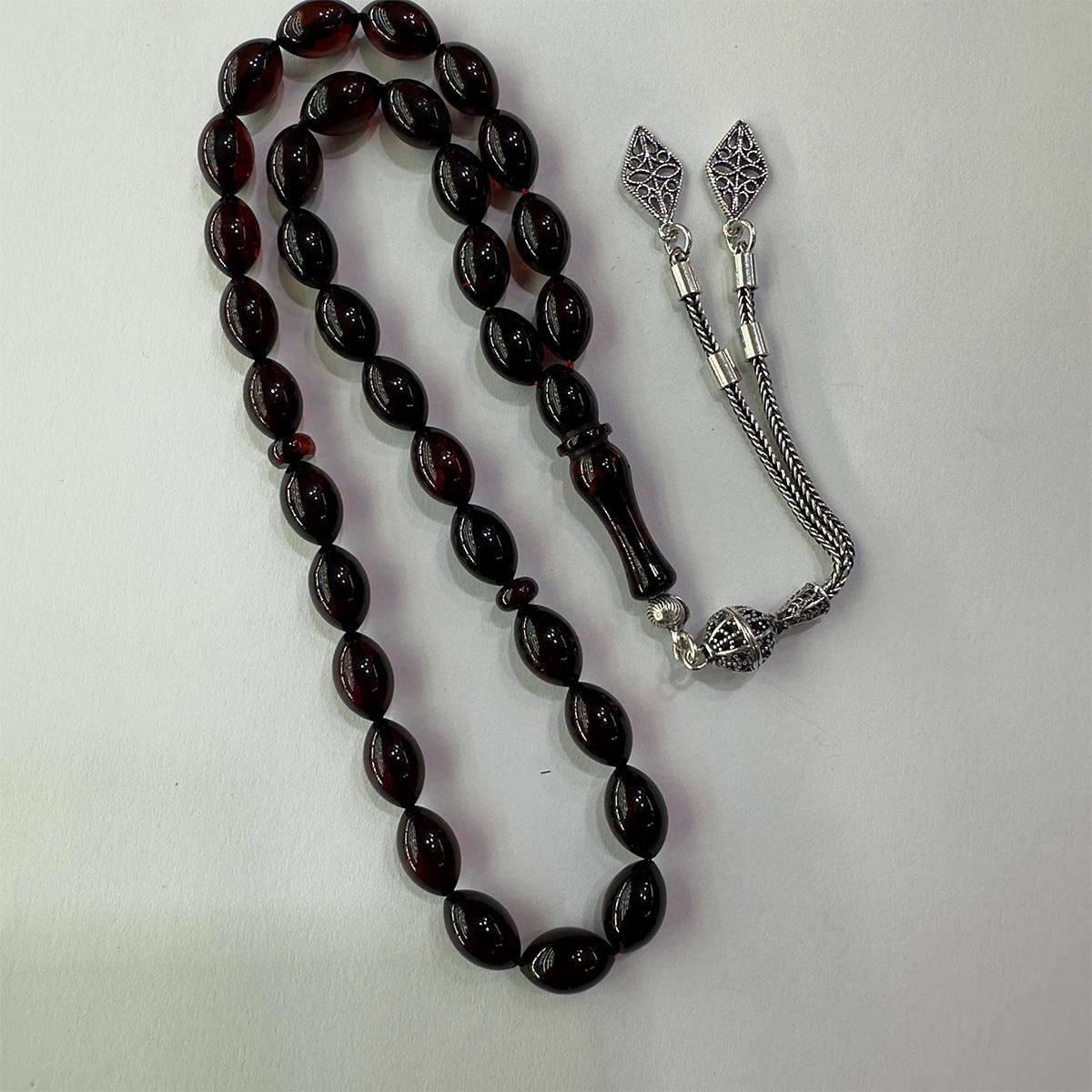 Konyak Kaliningrad Damla Kehribar Beyzi Tespih 7*11 (mm)