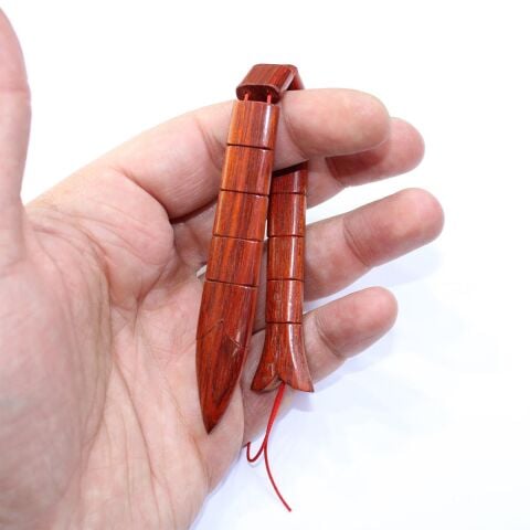 Kırmızı Abanoz Balık Tespih