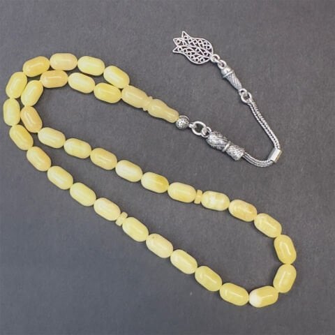 Kaliningrad Damla Kehribar Kapsül Tespih 5,5*9 (mm)