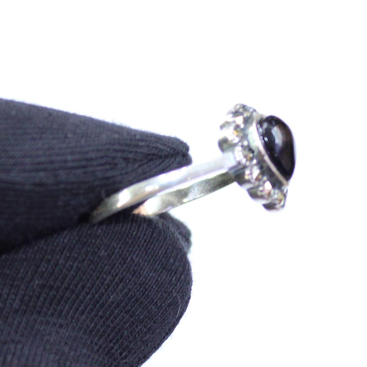 Oltu Taşı Markazit Damla Model Yüzük 2 (gr)