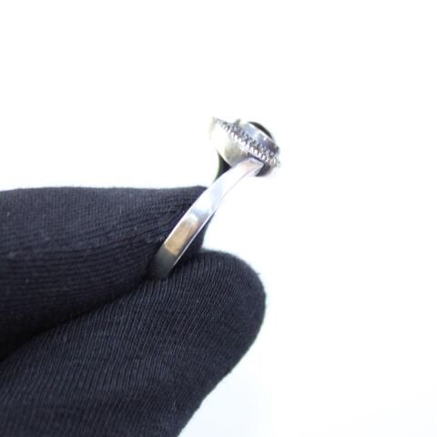 Oltu Taşı Markazit Yarım Lale Damla Model Yüzük 3 (gr)