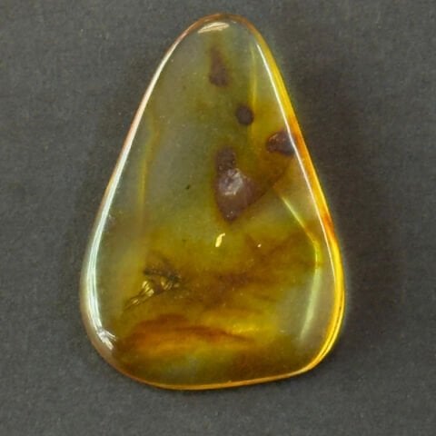 Haşere Fosilli Damla Kehribar Taş 1,5 (gr)-3