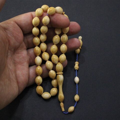 Yerli Atölye İşçiliği Saray Kukası Tespih 9*12 (mm)