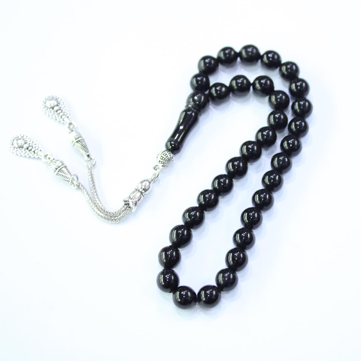 Oltu Taşı Tespih Küre Model 8,5 (mm)