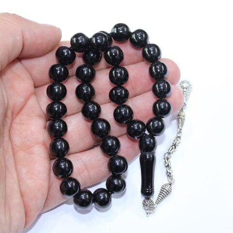 Oltu Taşı Tespih Küre Model 9 (mm)