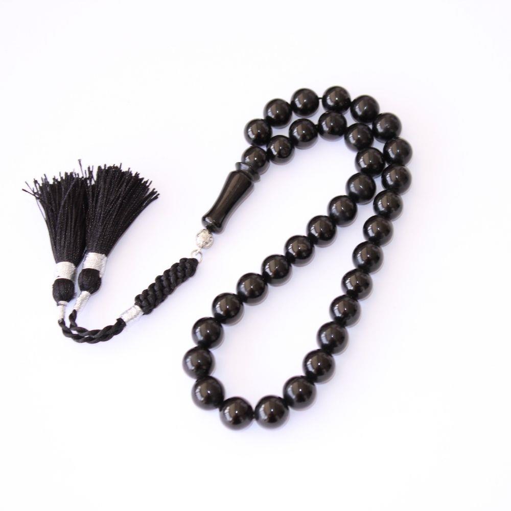 Oltu Taşı Tespih Küre Model 10,5 (mm)