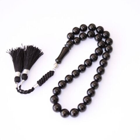 Oltu Taşı Tespih Küre Model 10,5 (mm)