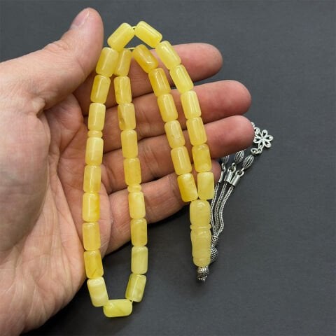 Kaliningrad Damla Kehribar Tespih 7*11 (mm)-2