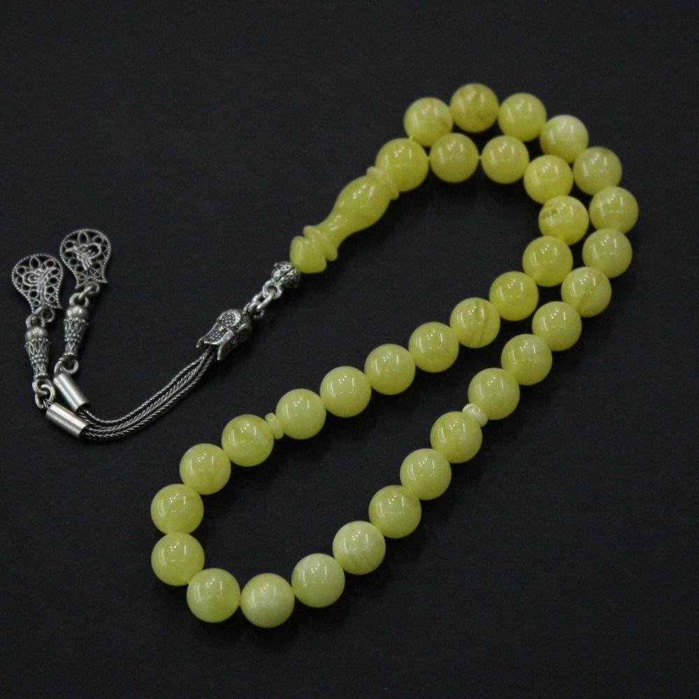 Kaliningrad Damla Kehribar Küre Tespih 8,6 (mm)