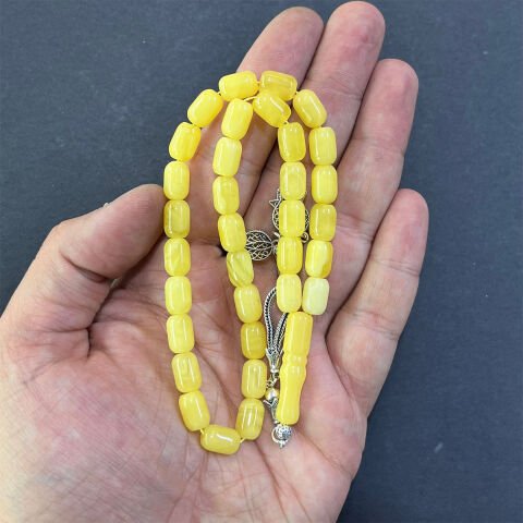 Kaliningrad Damla Kehribar Kapsül Tespih 6,5*9,5 (mm)