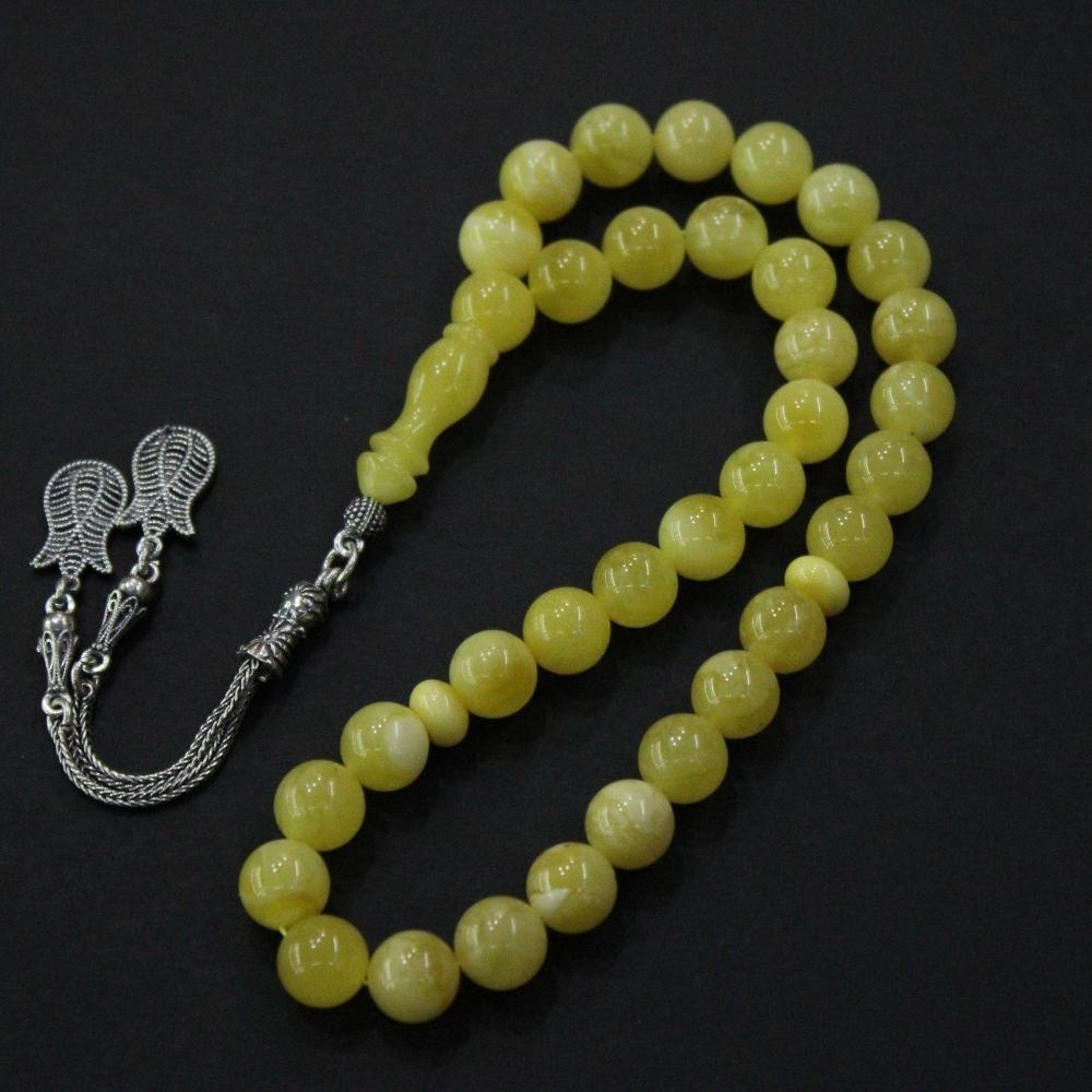 Kaliningrad Damla Kehribar Küre Tespih 9,6 (mm)