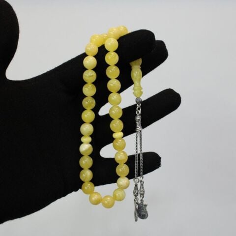 Kaliningrad Damla Kehribar Küre Tespih 9,6 (mm)