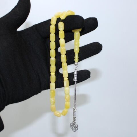 Kaliningrad Damla Kehribar Kapsül Tespih 7*10 (mm)