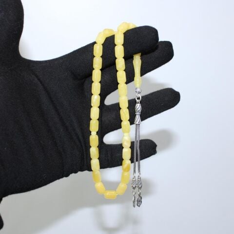 Kaliningrad Damla Kehribar Kapsül Tespih 6,5*9,5 (mm)