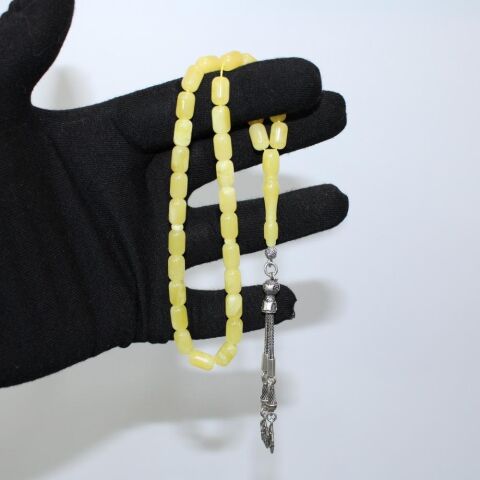 Kaliningrad Damla Kehribar Kapsül Tespih 6*9,5 (mm)