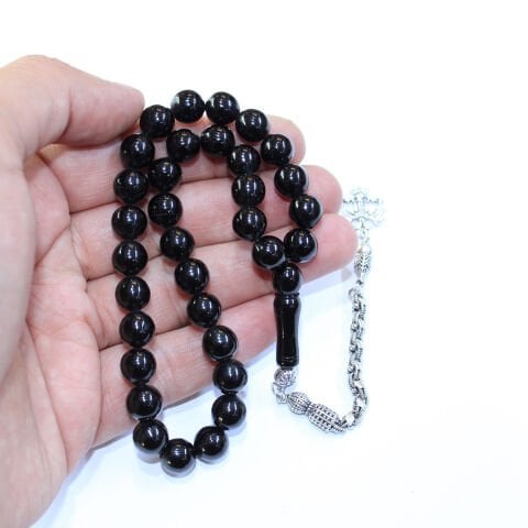 Oltu Taşı Tespih Küre Model 8,7 (mm)