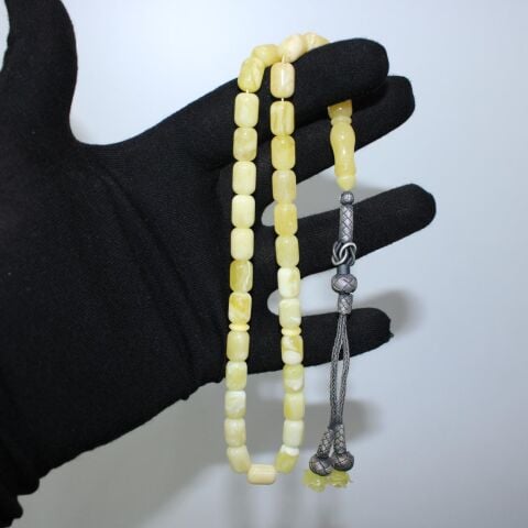 Akça Kaliningrad Damla Kehribar Tespih 7.5*11 (mm)