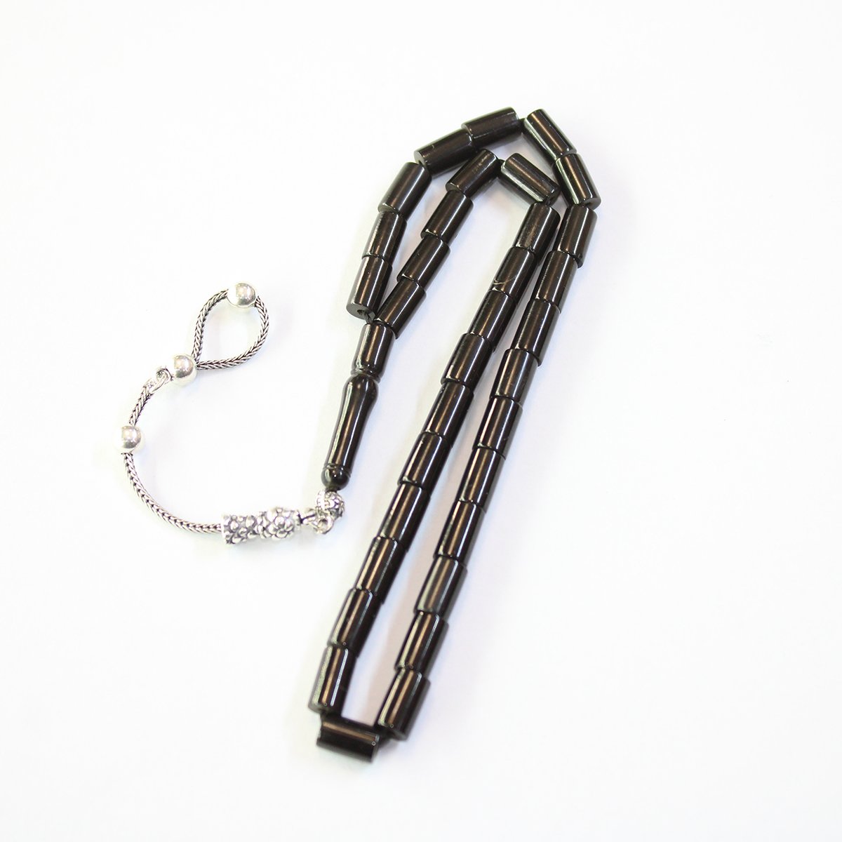 Oltu Taşı Tespih Kesme Model 5,5*9 (mm)