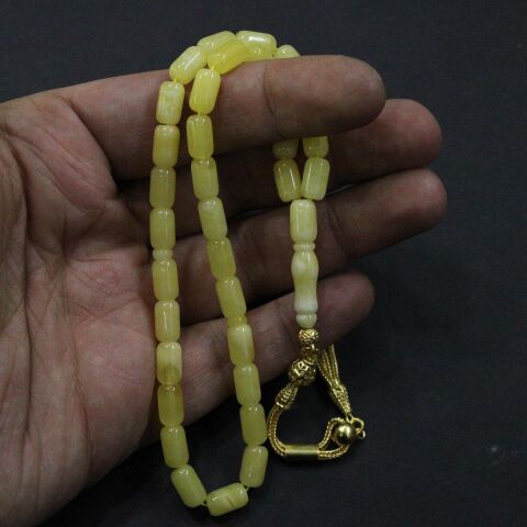 Kaliningrad Damla Kehribar Kapsül Kesim 5,5*9,5 (mm)-1